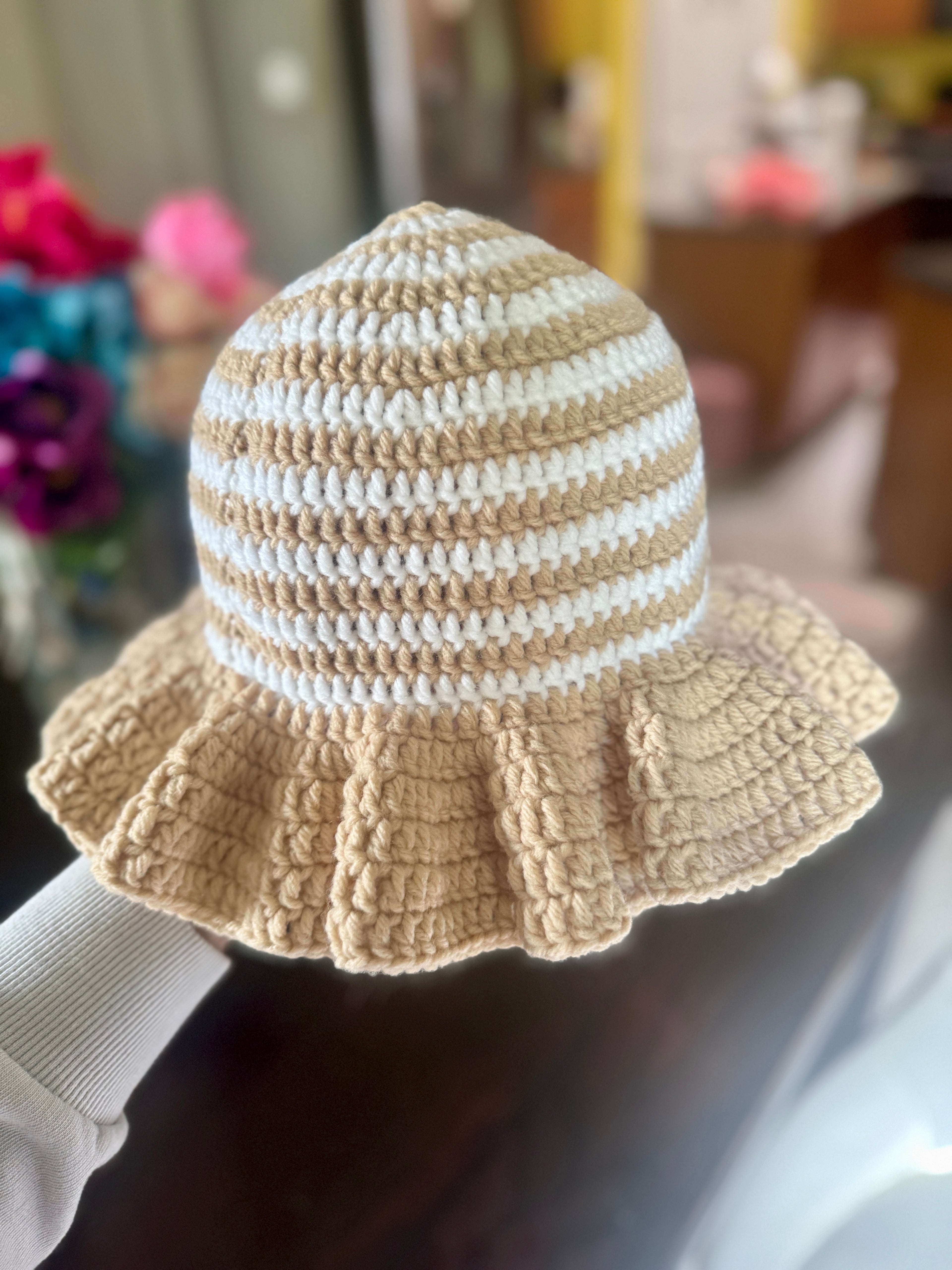 The Bloom Brim Crochet Hat