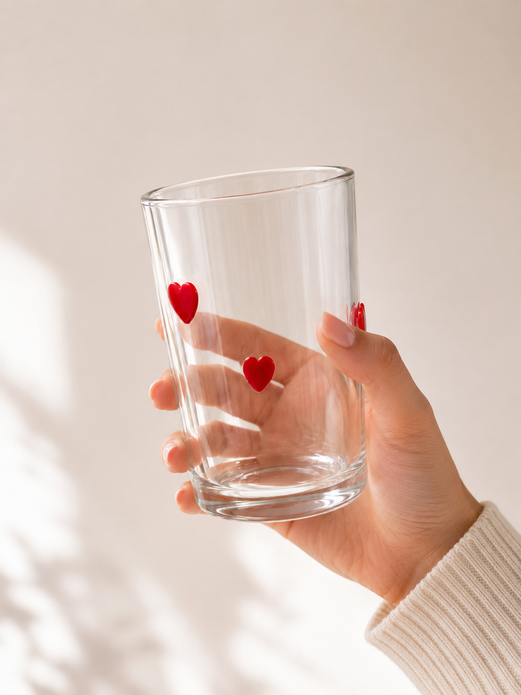 Sweetheart Sips Glass Cup