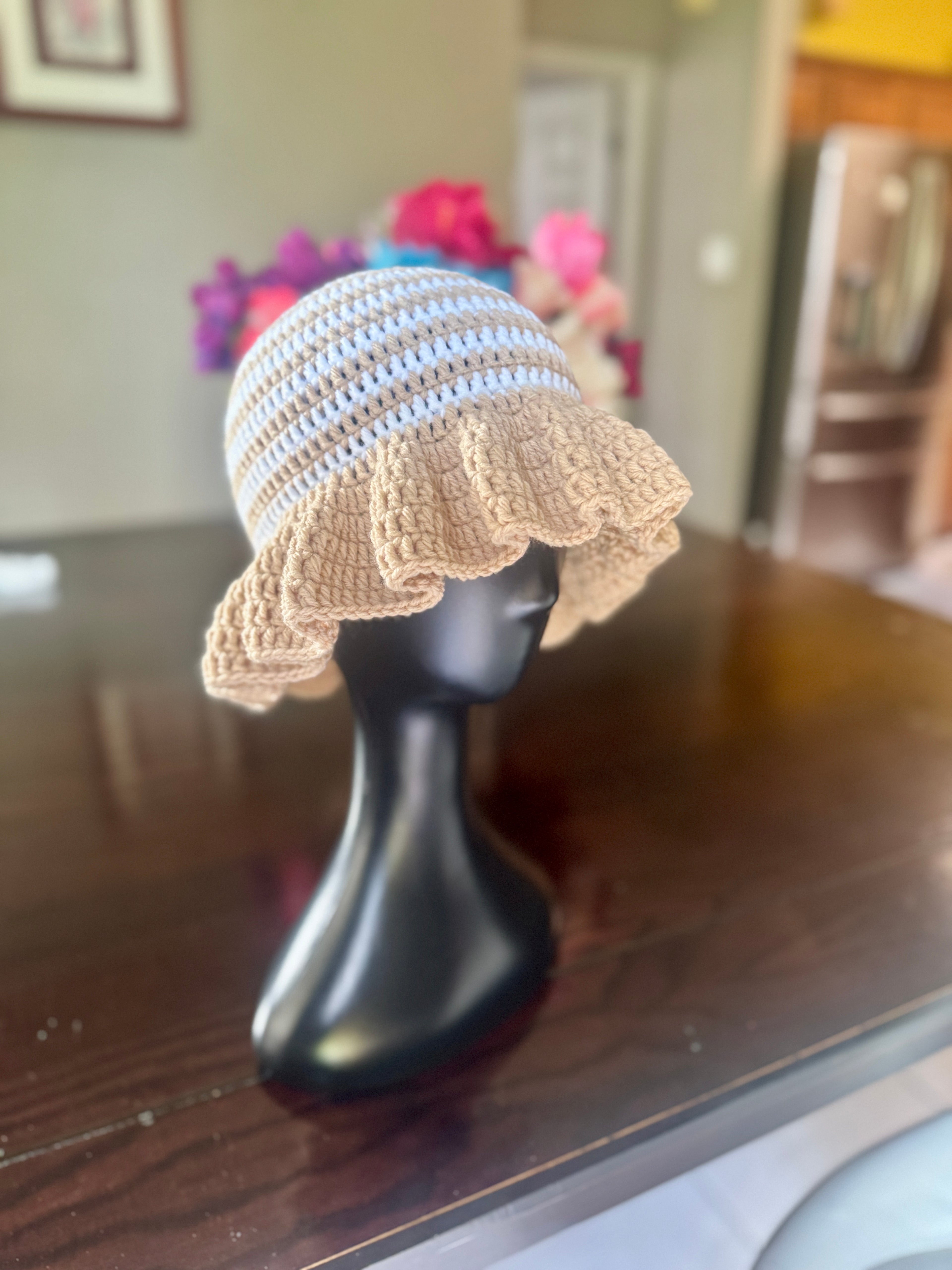 The Bloom Brim Crochet Hat