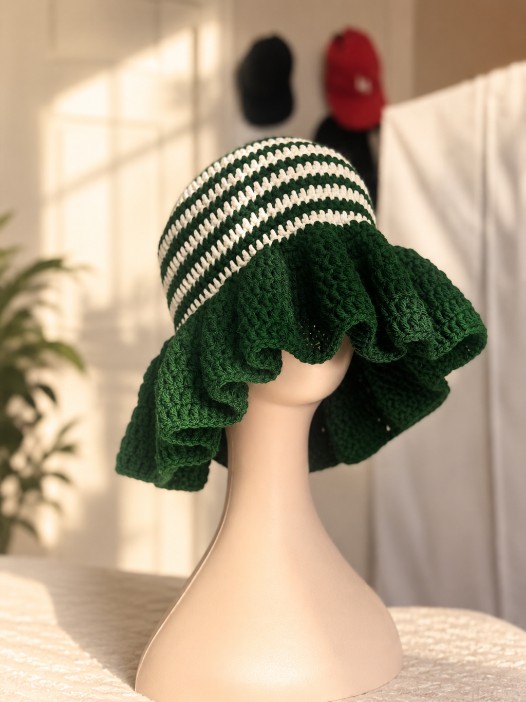 The Emerald Bloom Hat