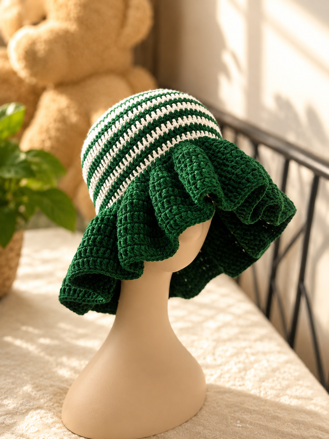 The Emerald Bloom Hat
